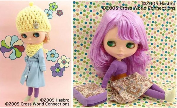 Neo Blythe Inspired by Pinafore Purple