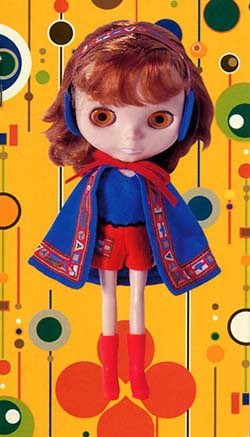 Neo Blythe Kozy Kape Inspired