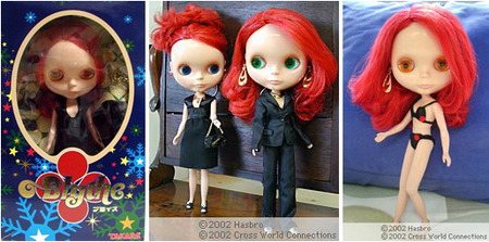 Neo Blythe Rouge Noir