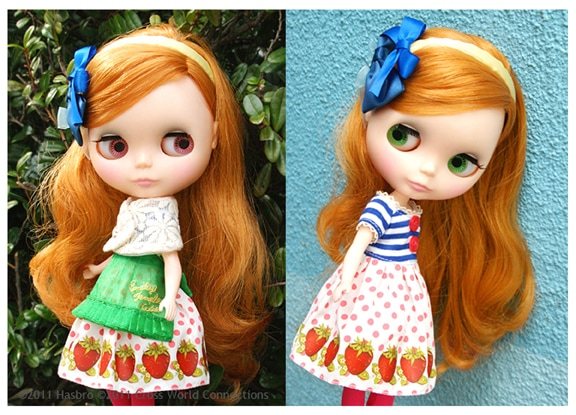 Neo Blythe Strawberries & Cream Cute