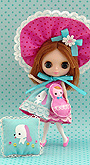 Petite Blythe Baby Bonnie’s Little Lodge