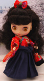 Petite Blythe Plum Blossom