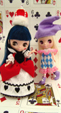 Petite Blythe Royal Pierrot and Victorian Monarch